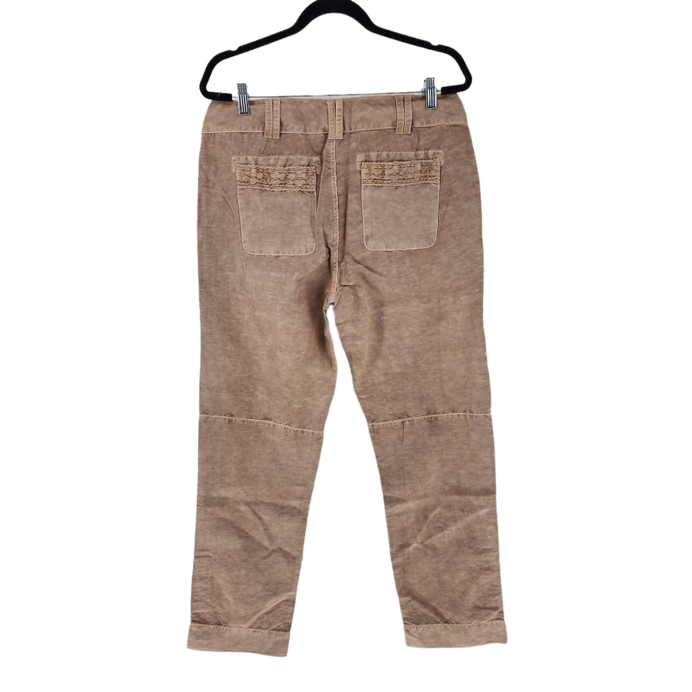 Sundance Women's Linen Blend Organia Lace Pants - Various Sizes - Picture 5 of 7